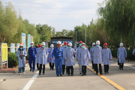 應急管理部副部長(cháng)劉偉蒞臨寧夏華御調研指導安全生產(chǎn)工作