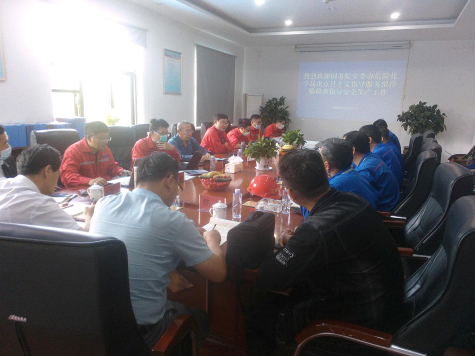 國務(wù)院安委辦危險化學(xué)品重點(diǎn)縣專(zhuān)家組到寧夏華御檢查指導安全生產(chǎn)工作