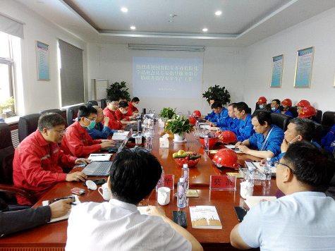 國務(wù)院安委辦危險化學(xué)品重點(diǎn)縣專(zhuān)家組到寧夏華御檢查指導安全生產(chǎn)工作