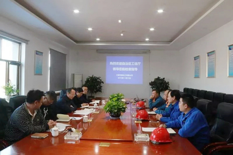 寧夏自治區工業(yè)和信息化廳副廳長(cháng)趙剛 蒞臨寧夏華御調研穩增長(cháng)工作