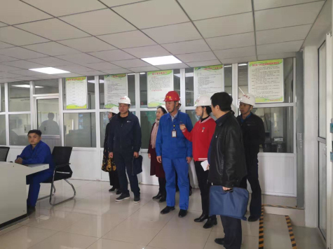 中衛市政協(xié)副主席呂玉蘭到寧夏華御調研化工產(chǎn)業(yè)發(fā)展工作