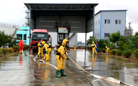 寧夏華御組織開(kāi)展2019年生產(chǎn)安全事故綜合應急演練