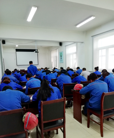 寧夏華御組織開(kāi)展全員崗位技能知識考核