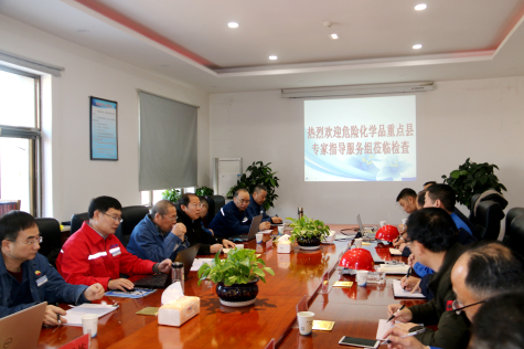 國務(wù)院安委辦專(zhuān)家組 對寧夏華御安全生產(chǎn)工作進(jìn)行全面指導