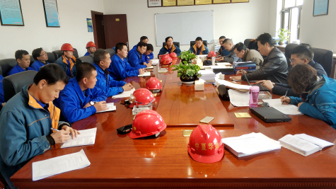 寧夏華御邀請自治區?；瘜?zhuān)家來(lái)公司指導服務(wù)安全生產(chǎn)工作