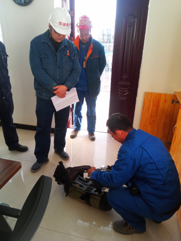 中衛市化學(xué)品安全協(xié)會(huì )對寧夏華御應急能力建設情況進(jìn)行評估