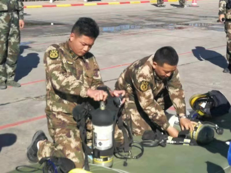 寧夏華御參加中衛市2018年安全生產(chǎn)應急救援技能比武競賽