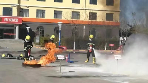 寧夏華御參加中衛市2018年安全生產(chǎn)應急救援技能比武競賽