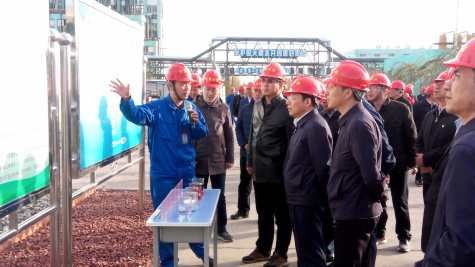 何健一行到寧夏華御督察觀(guān)摩環(huán)保整改落實(shí)情況