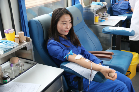 寧夏華御員工積極參與無(wú)償獻血活動(dòng)