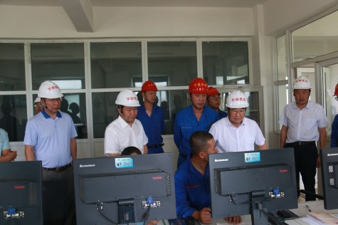 國家應急管理部總工程師王浩水一行 到寧夏華御督導安全生產(chǎn)工作