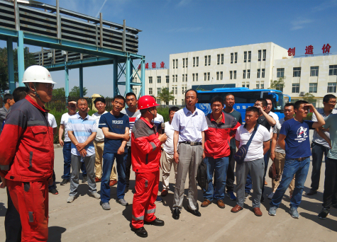 寧夏華御組織中層骨干到寶豐能源考察學(xué)習