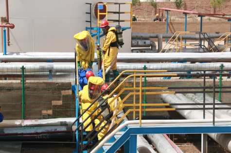 寧夏華御組織開(kāi)展生產(chǎn)安全事故綜合應急演練