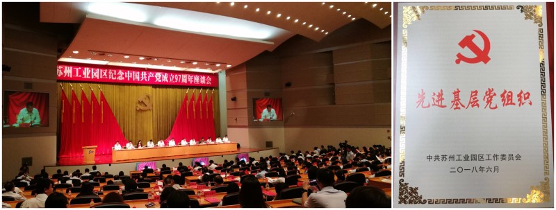 集團黨委榮獲園區“先進(jìn)基層黨組織”稱(chēng)號