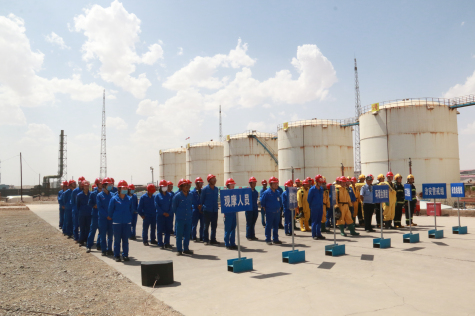 寧夏華御組織開(kāi)展生產(chǎn)安全事故綜合應急演練