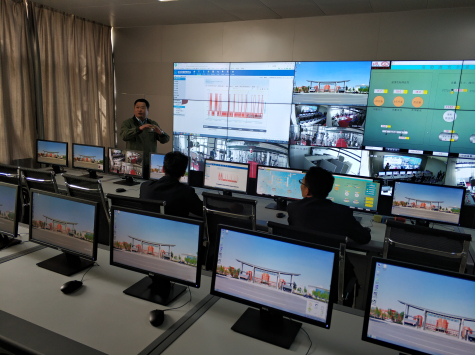 寧夏華御組織部分管理骨干到恒力電控參觀(guān)考察