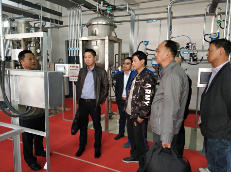 寧夏華御組織部分管理骨干到恒力電控參觀(guān)考察