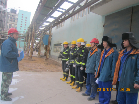 寧夏華御開(kāi)展電氣安全事故應急演練