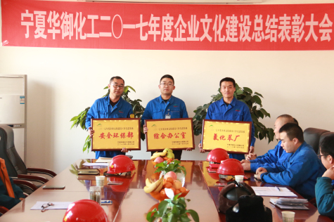 寧夏華御召開(kāi)2017年度企業(yè)文化建設總結暨表彰大會(huì )