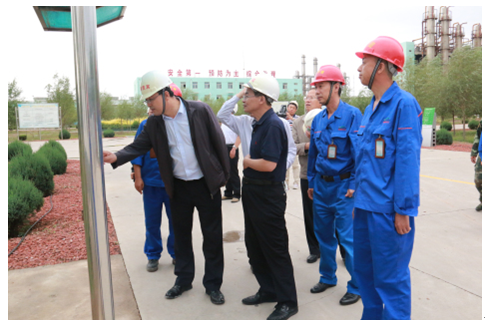 國務(wù)院安委辦來(lái)寧夏華御督導安全生產(chǎn)工作